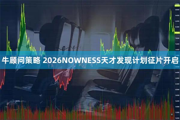 牛顾问策略 2026NOWNESS天才发现计划征片开启